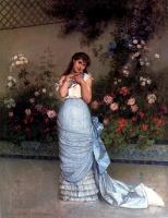 Toulmouche, Auguste - An Elegant Beauty